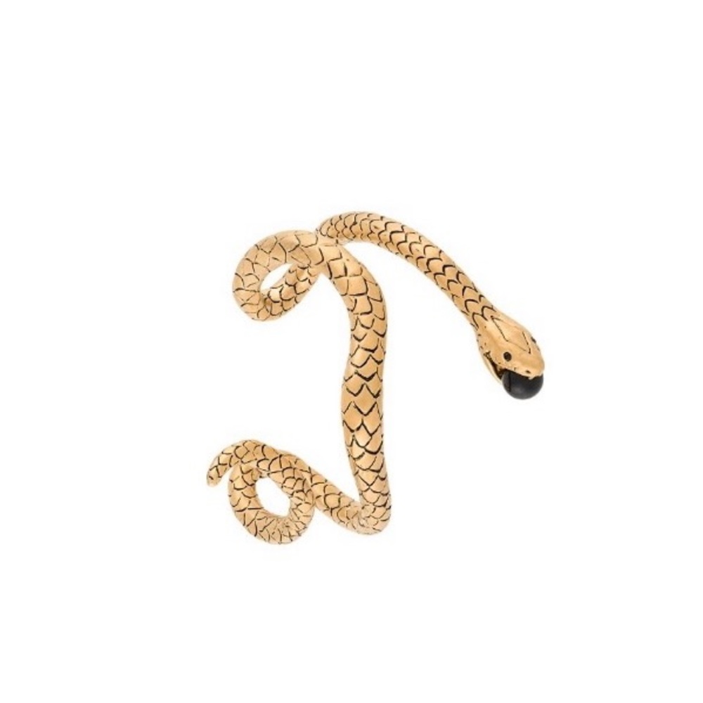 Saint Laurent snake cuff bracelet